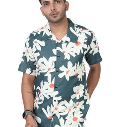 HARPITA Relaxed Conversational Printed Casual Shirt-image-4