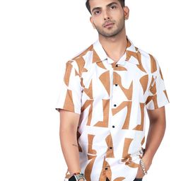 HARPITA Relaxed Conversational Printed Casual Shirt-image-11