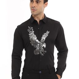 Banana Club Premium Slim Fit Embellished Casual Shirt-image-5
