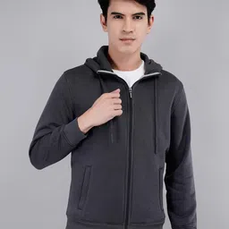 TIM PARIS Hooded Cotton Front-Open Sweatshirt-picture-53