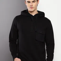 Calvin Klein Jeans Hooded Cotton Pullover Sweatshirt-picture-17