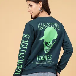Rigo Graphic Printed Fleece Oversized Pullover Sweatshirt-picture-14