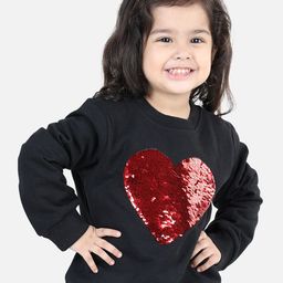 BownBee Girls Embellished Long Sleeves Cotton Pullover-image-68