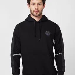 SPYKAR Typography Printed Hooded Sweatshirt-image-47