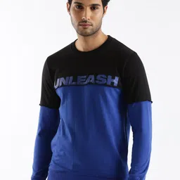 WROGN Colourblocked Cotton Sweatshirt-picture-23