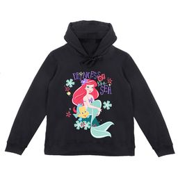 Wear Your Mind Girls Mermaid Printed Hooded Sweatshirt-image-31