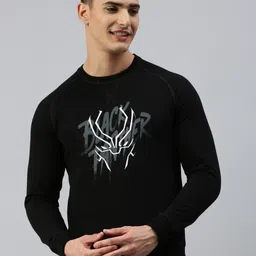 SPORTO Graphic Printed Cotton Pullover Sweatshirt-image-15