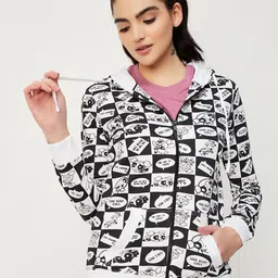 max Powerpuff Girls Printed Hooded Cotton Front-Open-picture-15