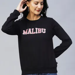 Rigo Typography Printed Cotton Sweatshirt-image-92