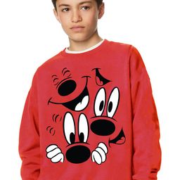KINSEY Boys Mickey Mouse Printed Fleece Pullover-15