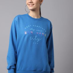 VIMAL JONNEY Pack Of 2 Women Blue & Navy Blue Solid Sweatshirt-image-94