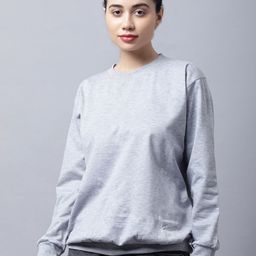mack jonney VIMAL JONNEY Women Pack Of 2 Fleece Blue & Grey Printed Sweatshirt-picture-30