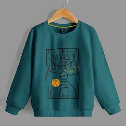 BAESD Boys Graphic Printed Fleece Pullover Sweatshirt-picture-26