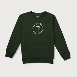 Palm Tree Infant Boys Typography Printed Cotton Sweatshirt-picture-15