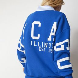 Happiness istanbul Printed Round Neck Long Sleeves Cotton Sweatshirt-image-78
