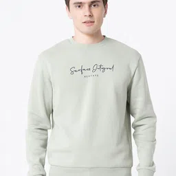 Red Tape Men Green Printed Sweatshirt-image-43