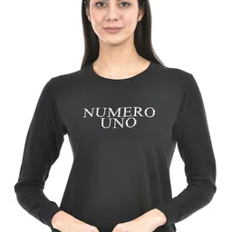 Numero Uno Typography Printed Long Sleeves Pullover-38