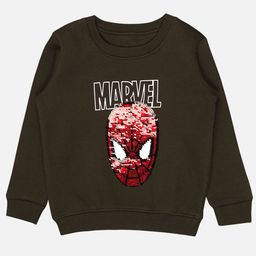 Bodycare Kids Boys Spider Man Embellished Sweatshirt-image-94