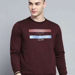 Monte Carlo Men Alphanumeric Printed Long Sleeves Sweatshirt-picture-34