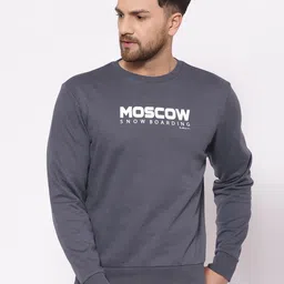 Red Tape Men Grey Printed Sweatshirt-image-37