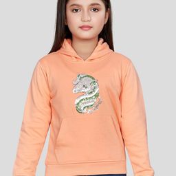 Peppermint Girls Printed Hooded Sweatshirt-image-69