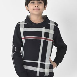 Crimsoune Club Boys Checked Sweatshirt-picture-14