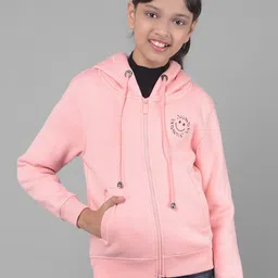 Crimsoune Club Girls Hooded Front-Open Sweatshirt-picture-46