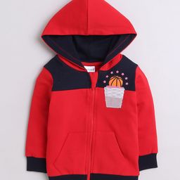 BUMZEE Boys Colourblocked Hooded Sweatshirt-picture-15