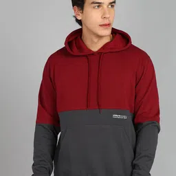 Metronaut Colourblocked Hooded Sweatshirt-picture-51