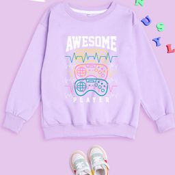 NUSYL Unisex Kids Printed Oversized Sweatshirt-picture-38