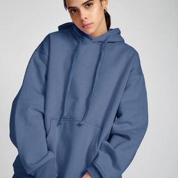 MISCHIEF MONKEY Hooded Oversized Cotton Fleece Sweatshirt-image-15