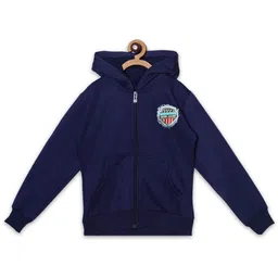 Fashionable Boys Hooded Fleece Sweatshirt-image-76