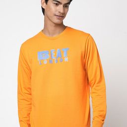 BEAT LONDON by PEPE JEANS Typography Printed Pullover Sweatshirt-image-5