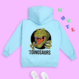 NUSYL Kids Graphic Printed Hooded Fleece Pullover Sweatshirt-picture-13