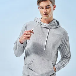 Bewakoof Hooded Cotton Pullover Sweatshirt-picture-33