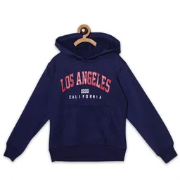 Fashionable Girls Typography Printed Hooded Sweatshirt-image-108