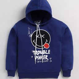 Toonyport Kids Printed Hooded Fleece Sweatshirt-picture-26