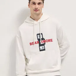 THE BEAR HOUSE Men's Cotton Graphic Printed Hooded Sweatshirt-picture-49