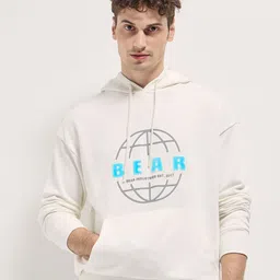 THE BEAR HOUSE Men's Cotton Graphic Printed Hooded Sweatshirt-image-33
