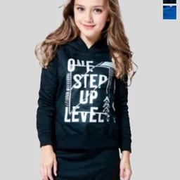 Seyor Unisex Kids Printed Hooded Sweatshirt-48
