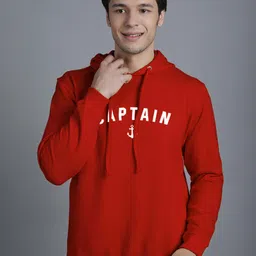 Friskers Typography Printed Hooded Neck Long Sleeve Pullover Sweatshirt-picture-27