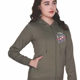 A & Y Women Printed Hooded Sweatshirt-image-45