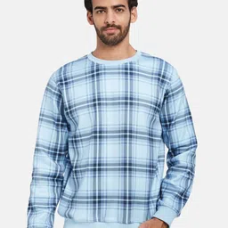 Octave Checked Fleece Pullover-picture-11
