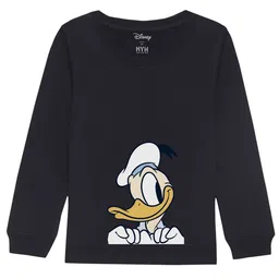 Disney by Wear Your Mind Kids Navy Blue Printed Sweatshirt-picture-8
