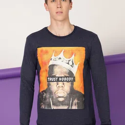 FTX Typography Printed Round Neck Sweatshirt-image-31