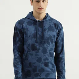 United Colors of Benetton Abstract Printed Cotton Hooded Pullover Sweatshirt-picture-11