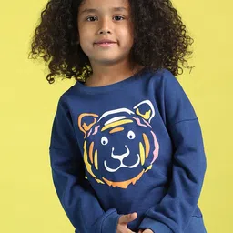Nauti Nati Boys Graphic Printed Round Neck Antimicrobial Pullover Sweatshirt-25