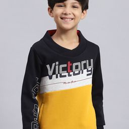 Monte Carlo Boys Colourblocked Pullover-image-53