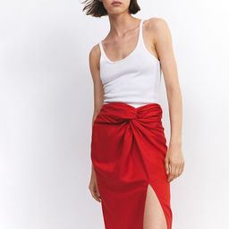H&M Knot Detail Skirt-image-76