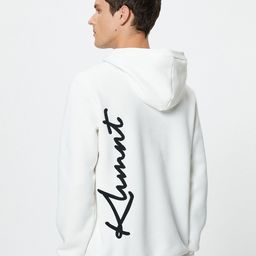 Koton Graphic Printed Hooded Pullover Sweatshirt-picture-54